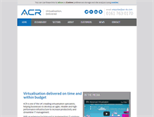 Tablet Screenshot of acr-its.com